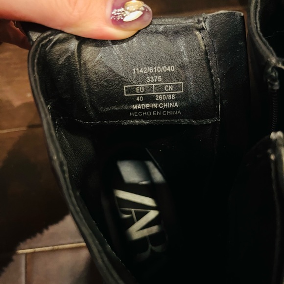 zara real leather shoes - Picture 2 of 4